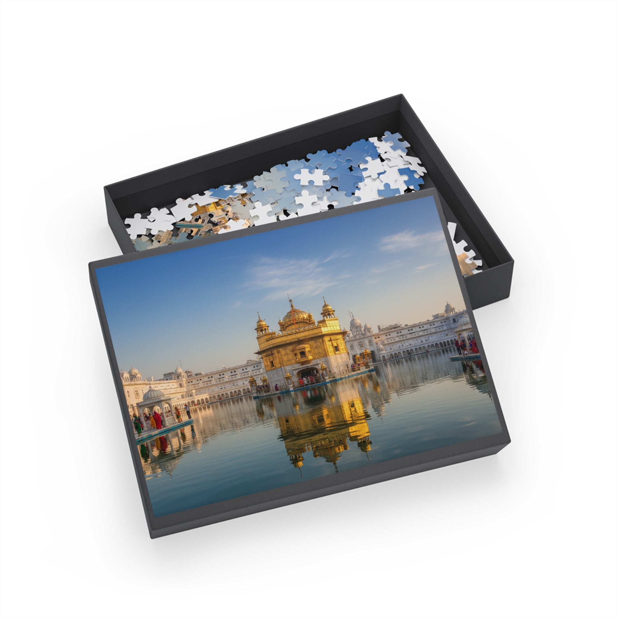 Golden Temple Reflection Jigsaw Puzzle — Scenic India Landmark Puzzle (96/252/500/1000 pcs)