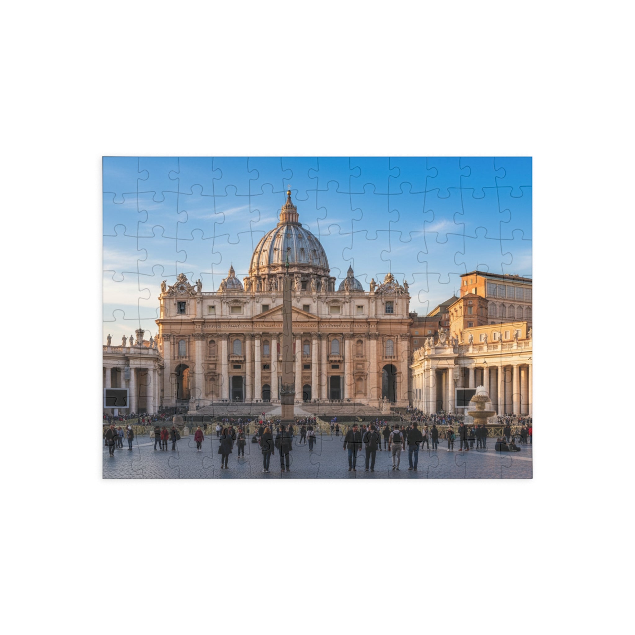 St. Peter’s Basilica Jigsaw Puzzle — Rome Cathedral Landmark Puzzle (96/252/500/1000 pcs)