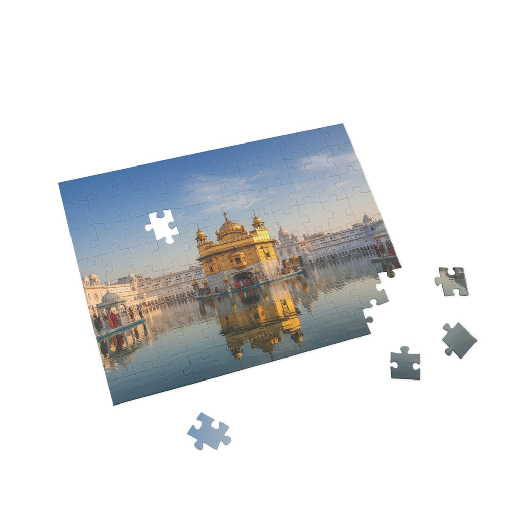 Golden Temple Reflection Jigsaw Puzzle — Scenic India Landmark Puzzle (96/252/500/1000 pcs)