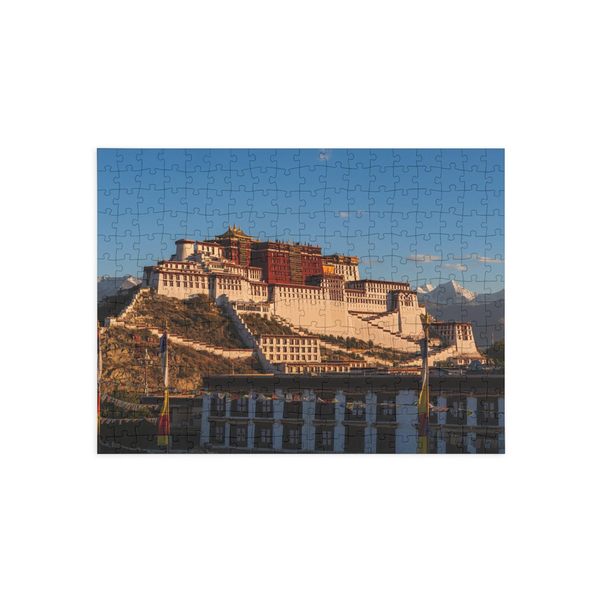 Potala Palace Jigsaw Puzzle — Scenic Tibet Landmark Puzzle (96/252/500/1000 pcs)