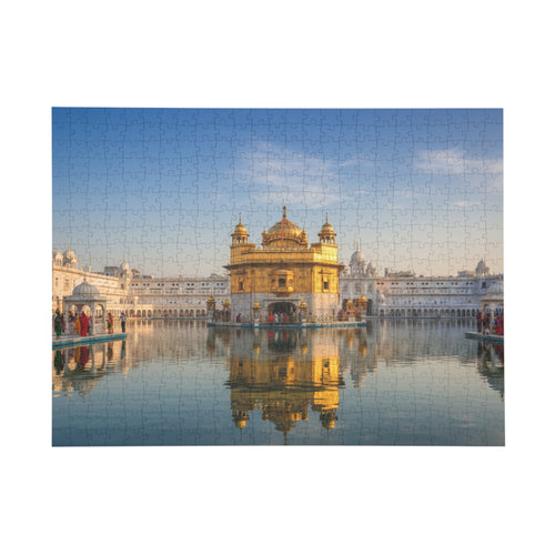 Golden Temple Reflection Jigsaw Puzzle — Scenic India Landmark Puzzle (96/252/500/1000 pcs)