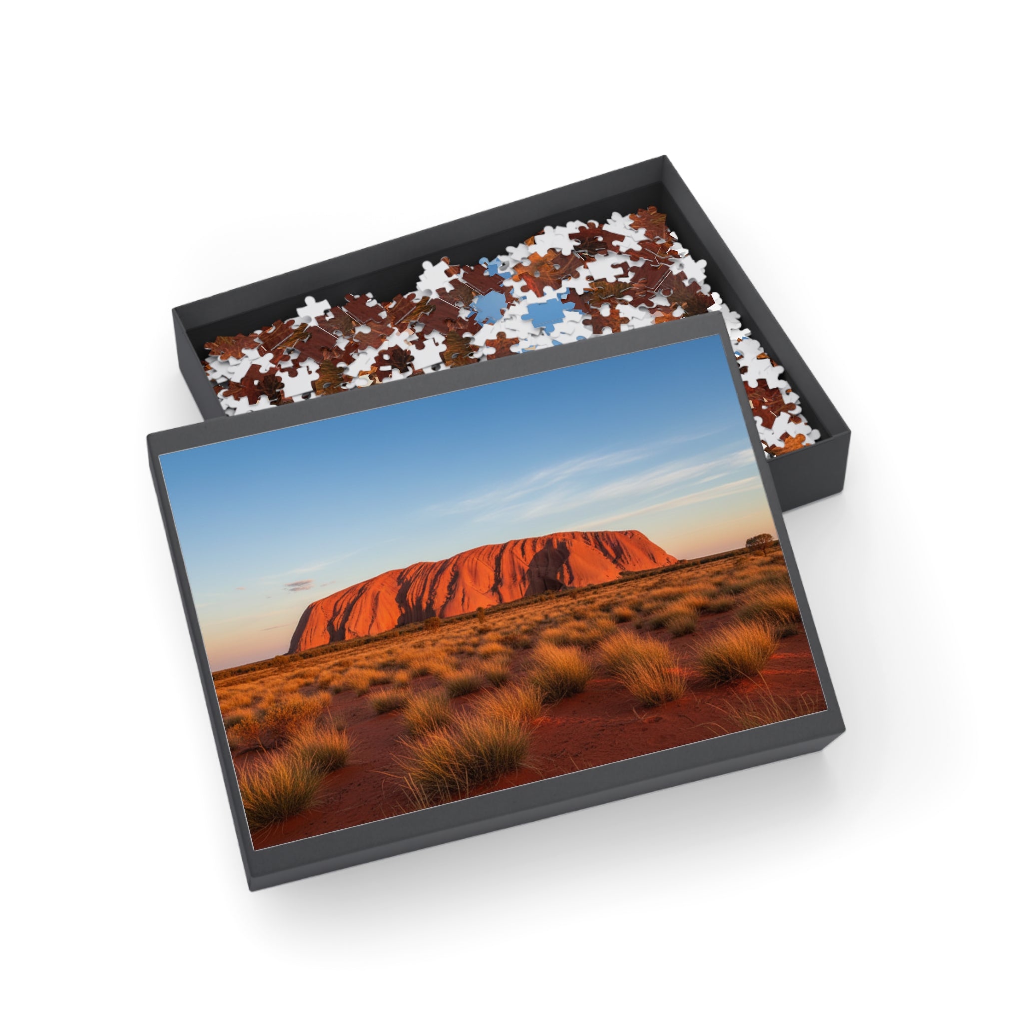 Uluru Sunset Landscape Puzzle — Australian Outback Jigsaw (96/252/500/1000 pcs)