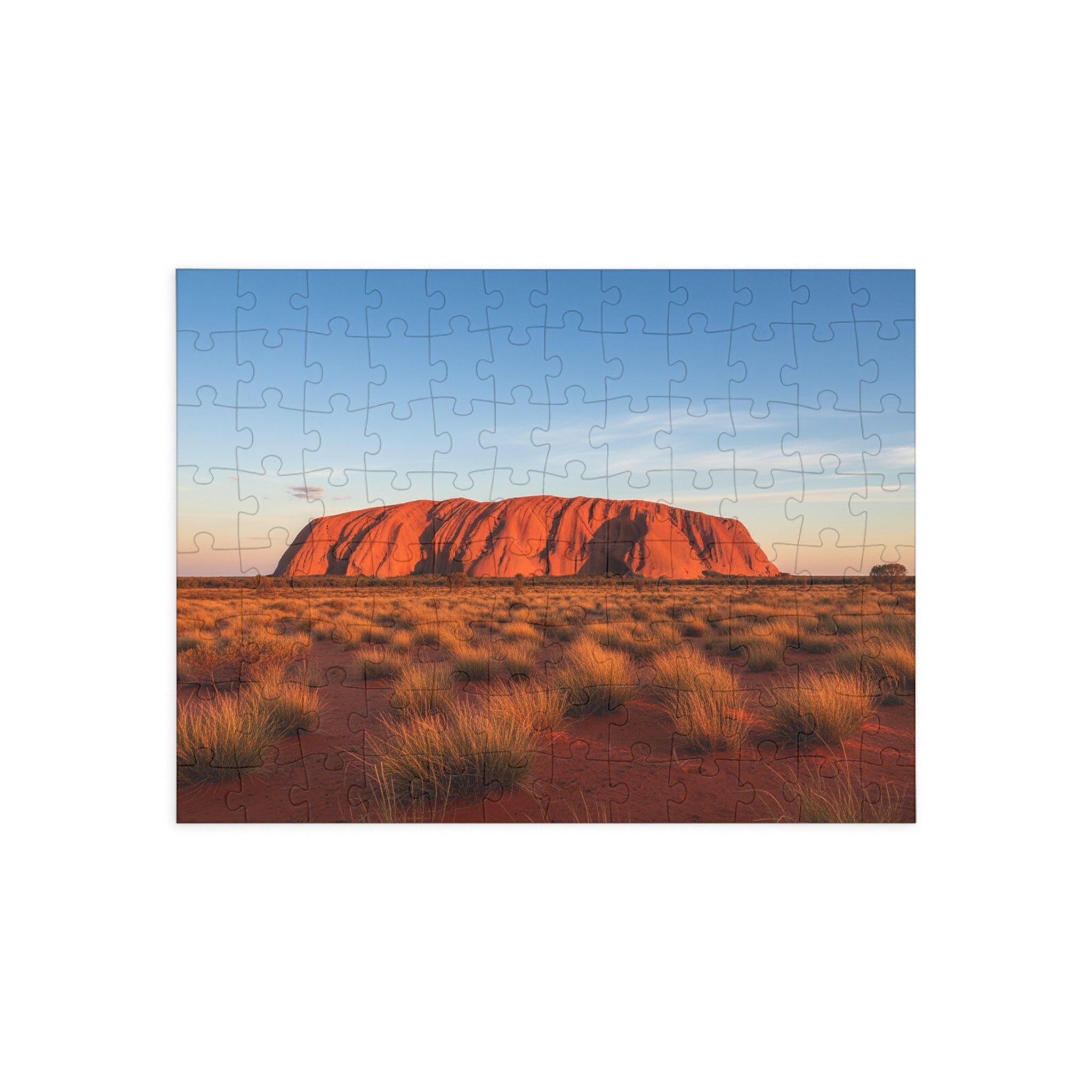 Uluru Sunset Landscape Puzzle — Australian Outback Jigsaw (96/252/500/1000 pcs)