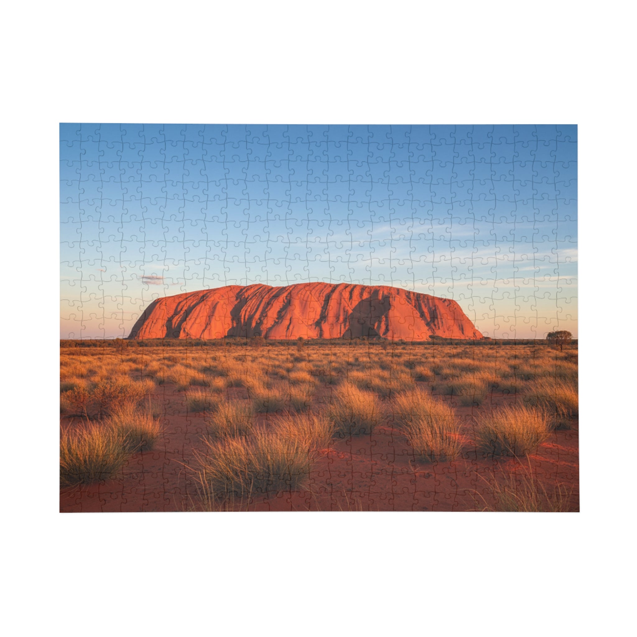 Uluru Sunset Landscape Puzzle — Australian Outback Jigsaw (96/252/500/1000 pcs)
