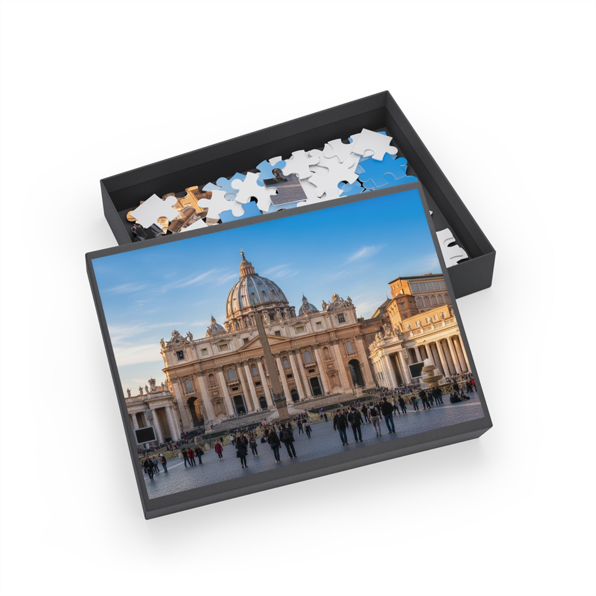 St. Peter’s Basilica Jigsaw Puzzle — Rome Cathedral Landmark Puzzle (96/252/500/1000 pcs)