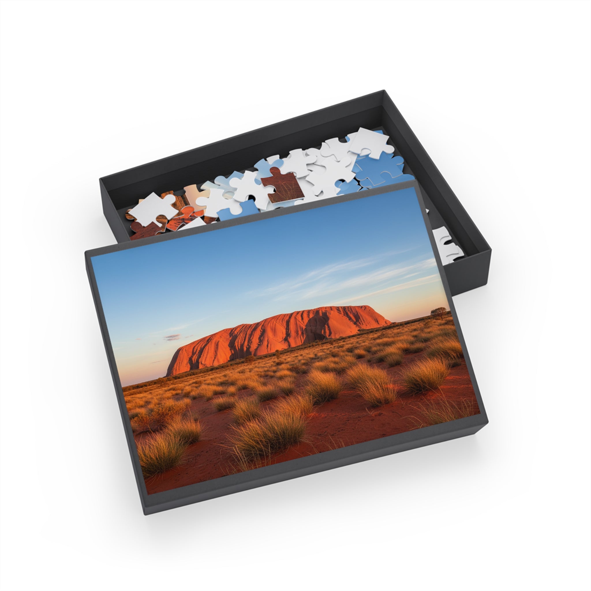 Uluru Sunset Landscape Puzzle — Australian Outback Jigsaw (96/252/500/1000 pcs)