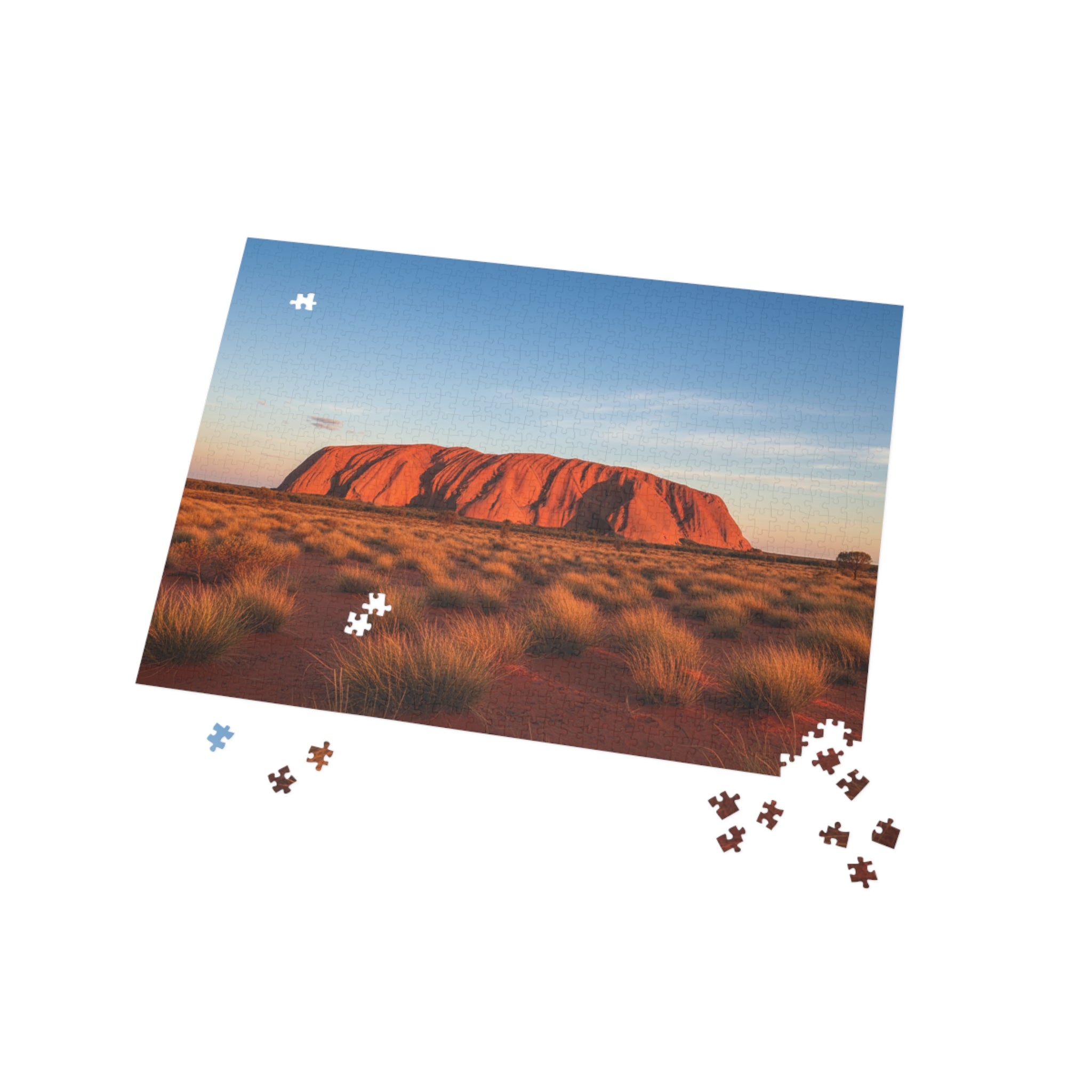 Uluru Sunset Landscape Puzzle — Australian Outback Jigsaw (96/252/500/1000 pcs)