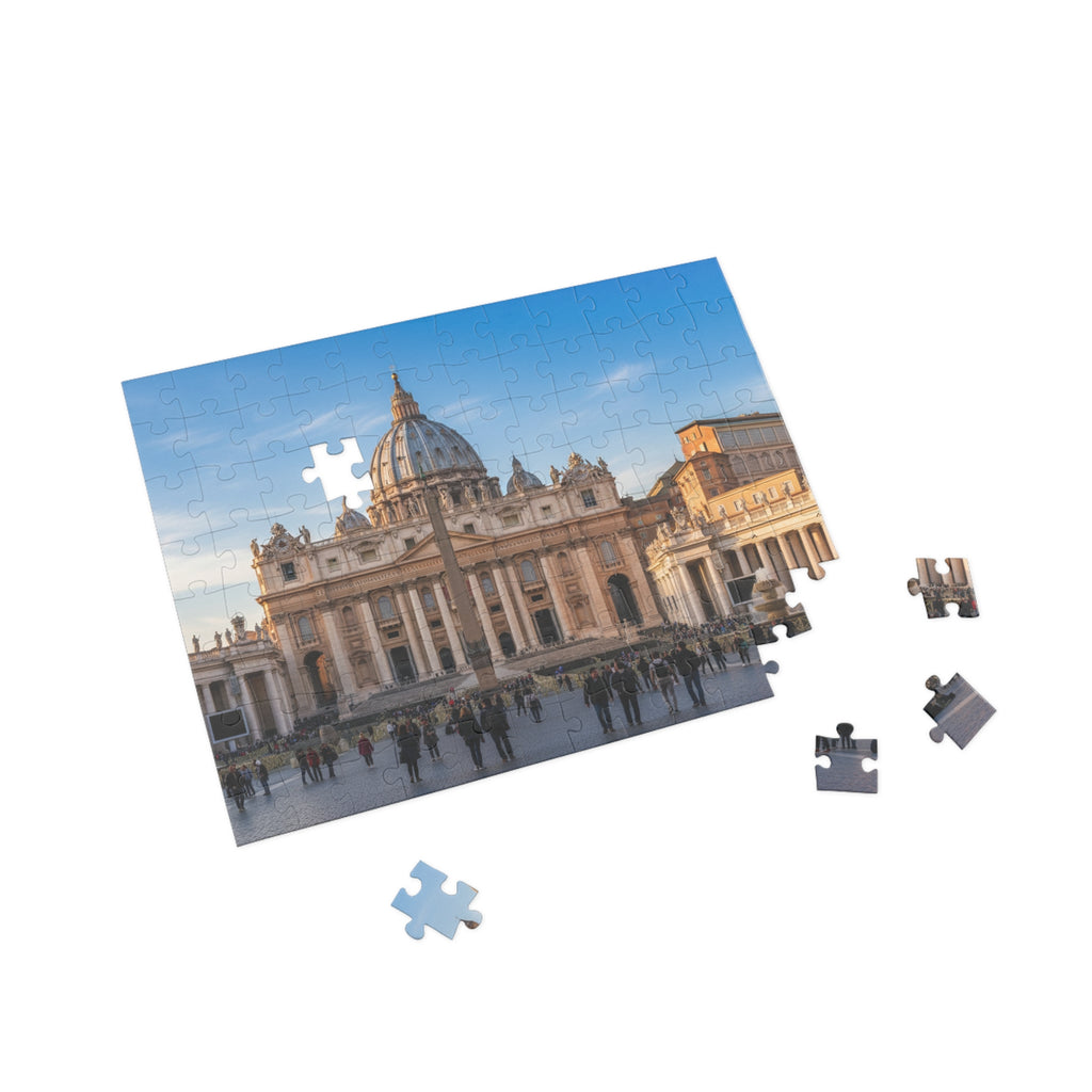 St. Peter’s Basilica Jigsaw Puzzle — Rome Cathedral Landmark Puzzle (96/252/500/1000 pcs)